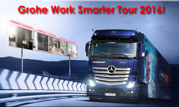 ООО «Сантехпром» и компания Grohe имеют честь пригласить Вас на Work Smarter Tour 2016