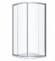 Душевой уголок Kolo GEO 80 см прозрачное стекло, хром/серебристый блеск, Reflex 560.110.00.3-0