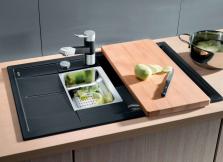 Кухонная мойка Blanco METRA 6 S COMPACT черная 525925-5