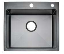 Кухонная мойка Stellar UZR-504522 черный, 1,2 мм, глубина 22 см SR504522-0