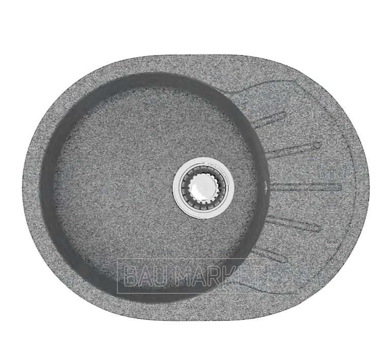 Мойка из искусственного камня Marrbaxx Модель 10 Q8 серый   (6566213)