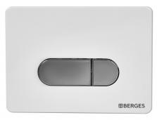 Инсталляция Berges Wasserhaus Novum 525 с кнопкой D7 белый, хром 040000+040037-4