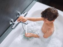 Смеситель для ванны и душа Grohe Grohtherm 1000 New термостатический 34155003-10