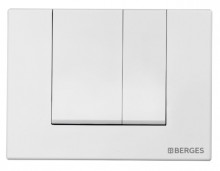 Инсталляция Berges Wasserhaus Novum в комплекте с кнопкой S1 белая 040000+040044-4