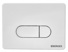 Инсталляция Berges Wasserhaus Novum в комплекте с кнопкой D1 белая 040000+040031-5
