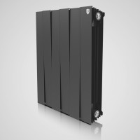 Алюминиевый радиатор Royal Thermo PianoForte 500 new/Noir Sable 10 секций RTPNNS50010-2