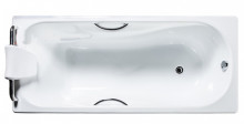Ванна чугунная Универсал Сибирячка-У 170x75 см (1 сорт, с ручкам, с ножками и подголовником) 6374903-0