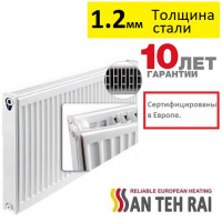 Стальной радиатор SanTehRAI панельный 22-500-600-1