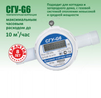 Счетчик газовый Счетприбор ультразвуковой СГУ-G6-1