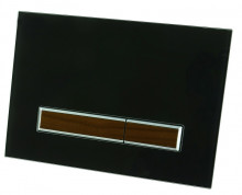 Смывная клавиша Lavinia Boho RelFix черно-коричневый 38050702-3