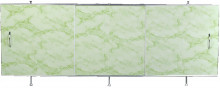 Экран для ванны Oda "Универсал" 150х50 см (светло-зеленый мрамор) ЭС 150-50 УЗ-0