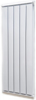 Алюминиевый радиатор Silver  1200 белый-0