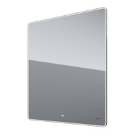 Зеркало Dreja Point 80х90 см сенсорный выключатель, LED-подсветка 99.9029-1