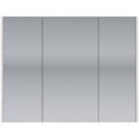 Зеркало-шкаф Dreja Prime 90 см 2 дверцы, 6 стеклянных полок, белый 99.9306-4