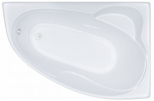 Ванна акриловая Triton Кайли new 150х100 см левая, в комплекте с каркасом, сифоном, экраном-0