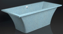 Ванна мраморная Elmar V10 168x69х65 см голубой Q13 V10Q13-0