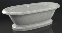 Ванна мраморная Elmar V13 177x88x67.5 см Светло-серый Q10 V13Q10-0