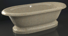 Ванна мраморная Elmar V13 177x88x67.5 см Песочный Q5 V13Q5-0