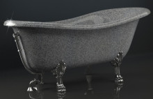 Ванна мраморная Elmar V1 167x78x64.5 см Темно-серый Q8 V1Q8-0