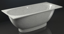 Ванна мраморная Elmar V3 170x75x63 см Светло-серый Q10 V3Q10-0