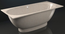 Ванна мраморная Elmar V3 170x75x63 см Светло-розовый Q11 V3Q11-0