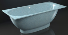 Ванна мраморная Elmar V3 170x75x63 см Голубой Q13 V3Q13-0