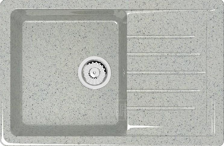 Мойка из искусственного камня Marrbaxx Энди Z16Q10  светло-серый (6566262)
