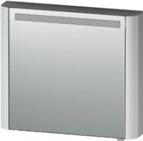 Зеркало-шкаф AM.PM Sensation M30MCL0801FG 80 см левый, серый шёлк (6176501)-0