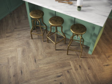 Керамическая плитка Cersanit Wood Concept Natural 21,8x89,8 темно-коричневый ректификат, м2 15985-2