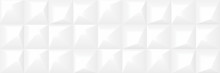 Керамическая плитка Cersanit Gradient 19,8x59,8 белый рельеф, м2 GRS052-1