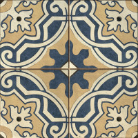 Керамическая плитка Cersanit Sevilla 42x42 пэчворк многоцветный, м2 SE4R453D-69 (16184)-0