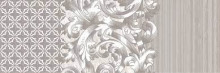 Декор Нефрит-Керамика Брендл 60х20 серый, шт 04-01-1-17-03-06-2011-2-0