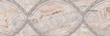 Декор Нефрит-Керамика Лигурия 60х20 коричневый, шт 04-01-1-17-03-15-608-1-0