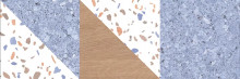 Декор Нефрит-Керамика Террацио 60х20 синий, шт 07-00-5-17-00-65-3007-1