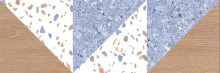 Декор Нефрит-Керамика Террацио 60х20 синий, шт 07-00-5-17-00-65-3007-2