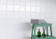 Керамическая плитка Gracia Ceramica Mango white square wall 01 25х60 белый, м2 010100001237-2