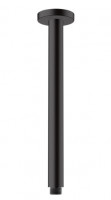 Душевой кронштейн Hansgrohe Vernis Bl 300 мм матовый черный 27805670-0