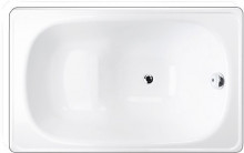 Ванна стальная Smavit Cassia Mini Titanium 105х65 см с титановым покрытием со штамповкой под сиденье-0