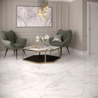 Керамогранит Gracia Ceramica Carrara Premium white PG 01 60х60 белый, м2 010400000635-3