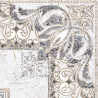 Декор Alma Ceramica Pareto 60х60 белый, угол, шт DFU04PAR27R-0