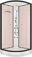 Душевой бокс Domani-Spa Delight 99 розовый / прозрачное стекло, с гидромассажем DS01D99LPcCl10-0