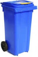 Контейнер для мусора Razak Plast  120 л синий-0
