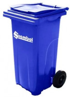 Контейнер для мусора Sembol  120 л синий-0