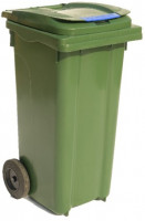 Контейнер для мусора Razak Plast  120 л зеленый-0