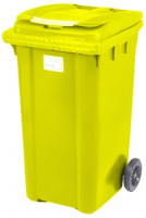 Контейнер для мусора Razak Plast  240 л желтый-0