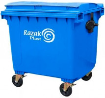 Контейнер для мусора Razak Plast  1100 л синий-0