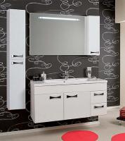 Зеркало-шкаф Акватон Диор 120 см белый, правый (уценка) 1A110702DR01R-2