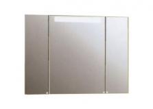 Зеркало-шкаф Акватон Мадрид белый, со светильником 100 см (уценка)