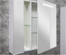Зеркало-шкаф Акватон Марко 80 см белый 1A181102MO010-0
