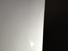 Зеркало-шкаф Акватон Мадрид 120 см белый, со светильником (уценка) 1A113402MA010-3